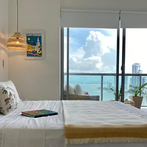 1bd Amazing View-modern Apt-luxury Building Colombia