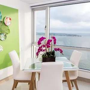 Modern 1br Wifi Breathtaking Oceanviews By Huespedia Colombia